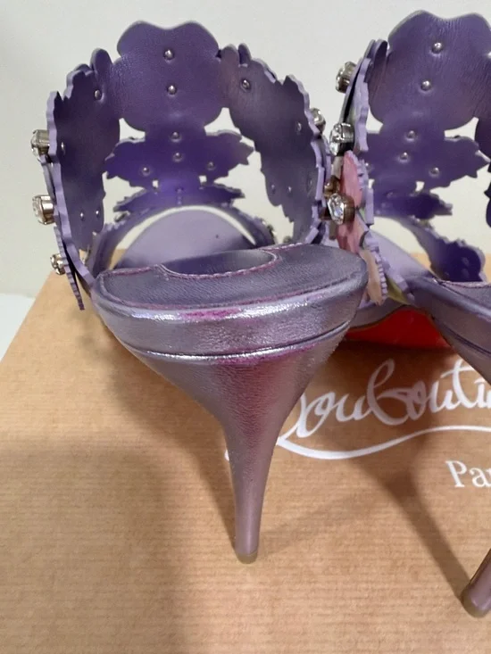 Christian Louboutin Limited Edition bloom sandals size 39 new - Picture 9 of 15